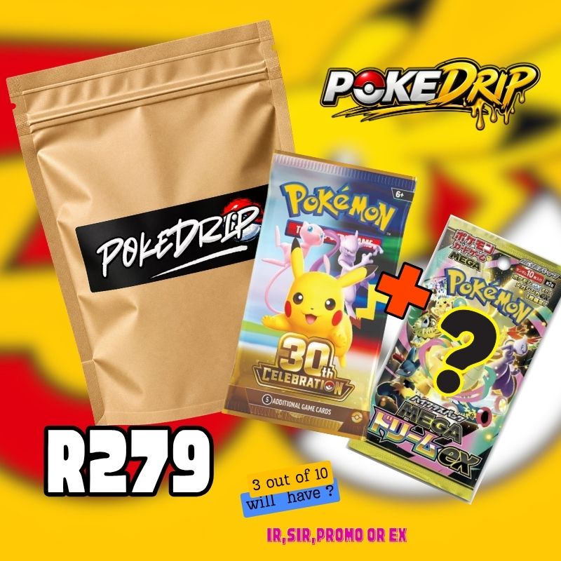 POKEDRIP 30TH ANNIVERSARY MYSTERY CELEBRATION (PRE-ORDER)