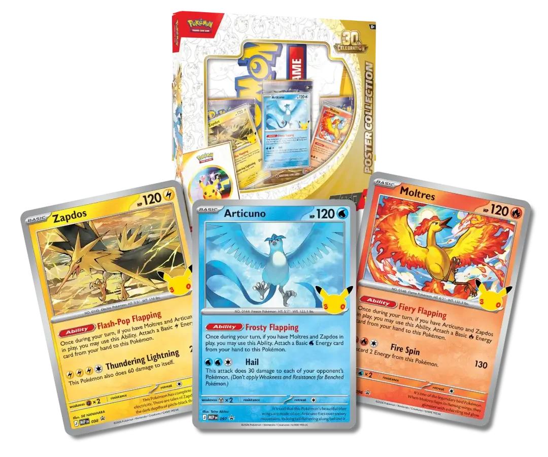 Pokémon TCG: 30th Celebration Poster Collection