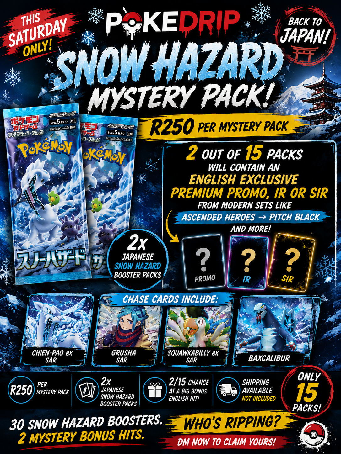 ❄️ SNOW HAZARD MYSTERY DROP